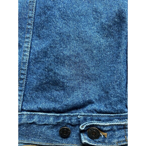 Vintage Levi Strauss Jean‎ Jacket Red Tag 70507 4890 Made In USA Size XL - Picture 11 of 11